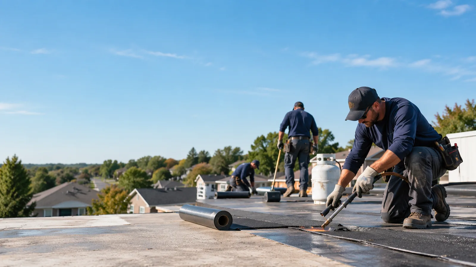 Flat Roof Leak Repair providers in Teaberry, KY